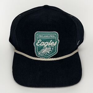 Philadelphia Eagles Stoney Clover Lane ‘47 Brand Soft Corduroy Snapback Hat